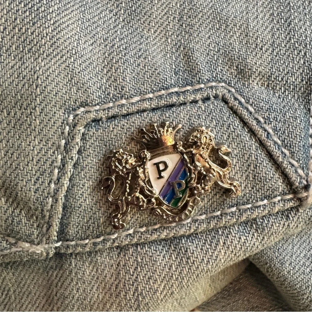 Pelle‎ Pelle Classic Y2K Blue Denim Jeans Size 46